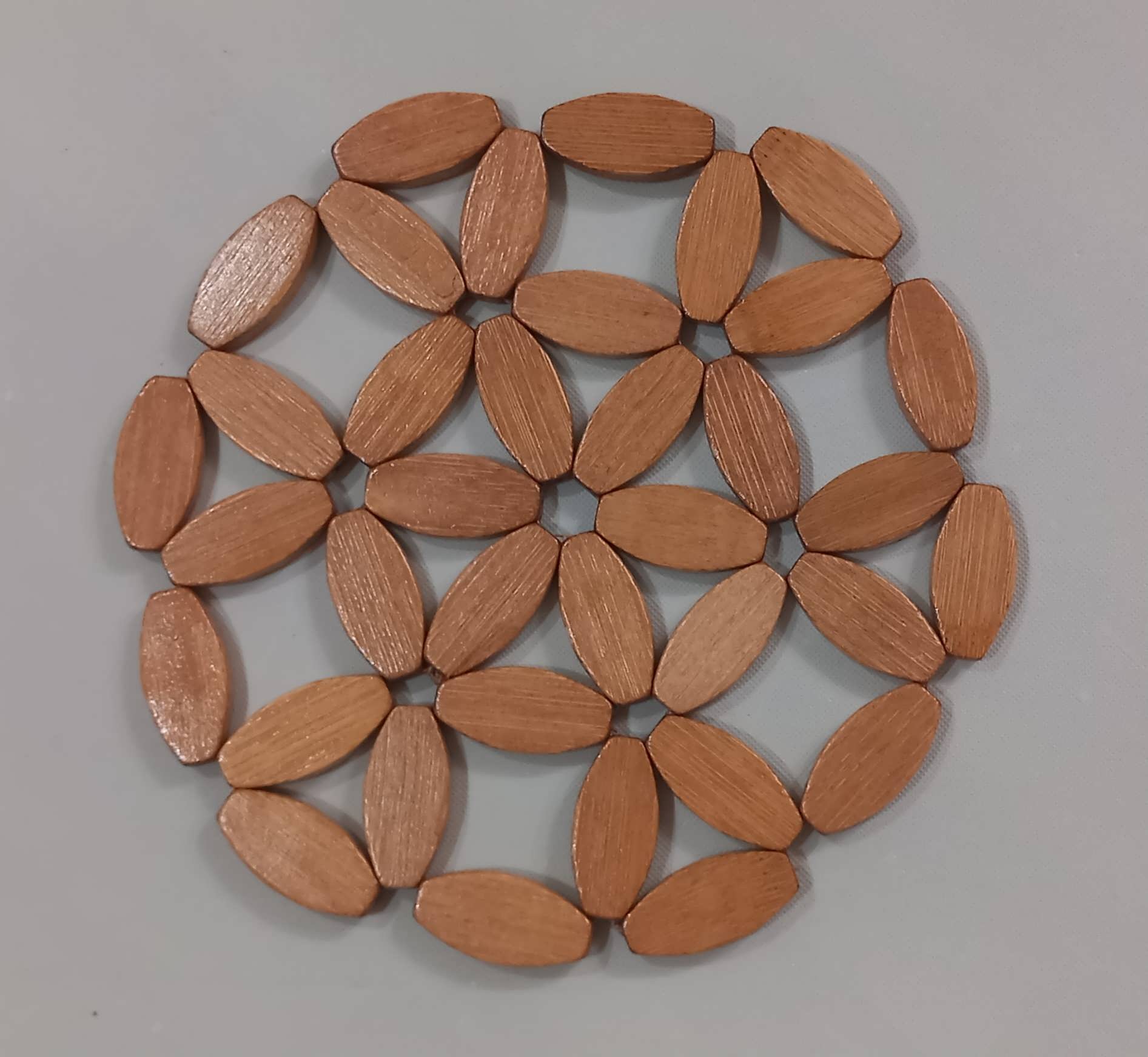 MIN-trivets (25) زیر دیگی چوبی دایره
