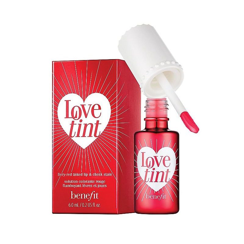 رژگونه و رژلب مایع Lovetint بنفیت رژگونه و رژلب مایع Lovetint بنفیت