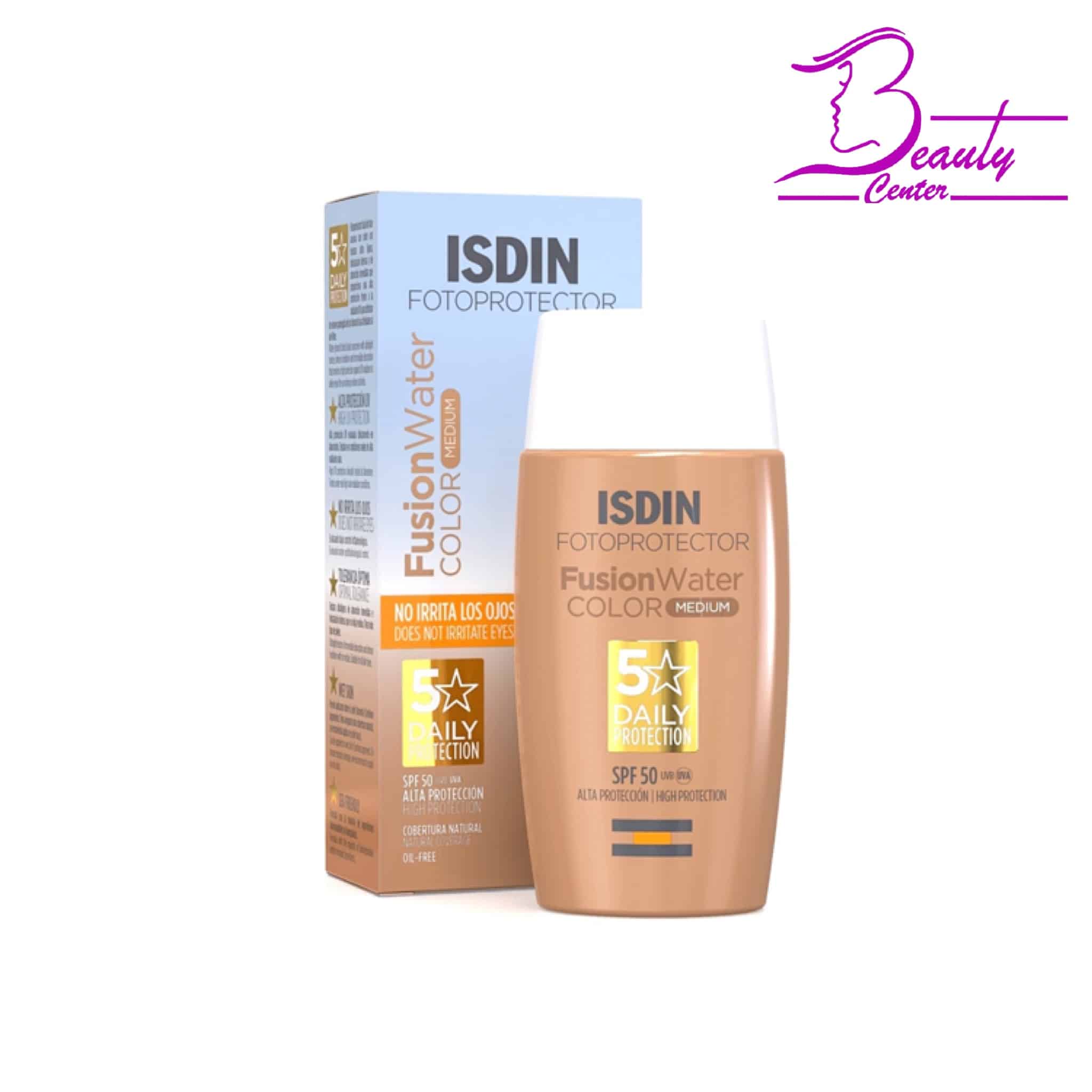 ضد آفتاب فیوژن واتر SPF50 رنگ مدیوم ایزدین ضد آفتاب فیوژن واتر SPF50 رنگ مدیوم ایزدین