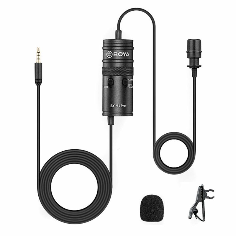 Boya-BY-M1-Pro-Microphone-11 میکروفون یقه ای Boya BY-M1 Pro