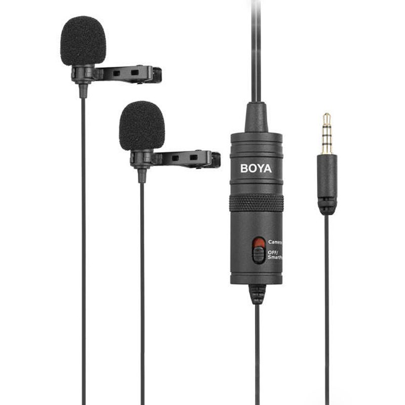 Boya-BY-M1DM-Microphone-2 میکروفون یقه ای Boya BY-M1DM