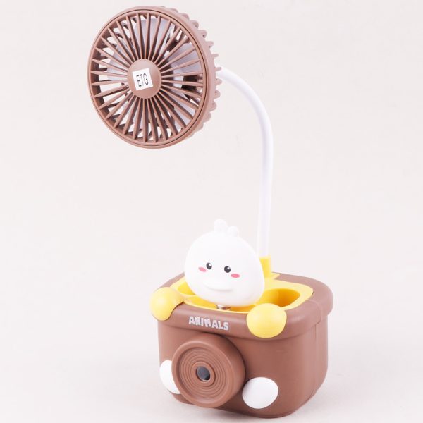 پنکه رومیزی شارژی عروسکی Mini fan Q202